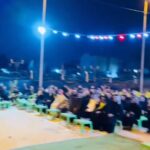 بدء مراسم شهر محرم ورفع راية الإمام الحسين