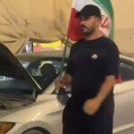 جدل واسع بعد إنزال العلم الإيراني من زائرة وتوقيف المنتسب