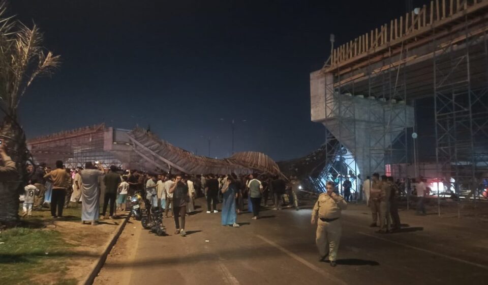 انهيار جسر العطيشي في كربلاء يثير غضباً واسعاً