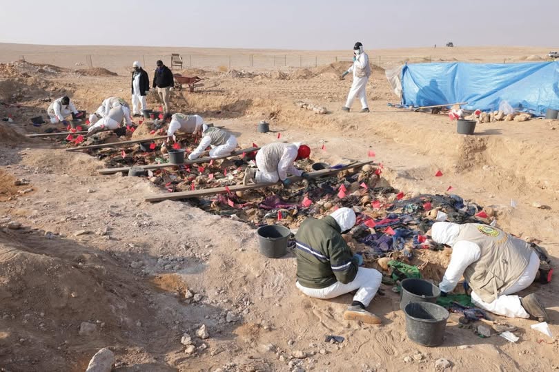 اكتشاف مقبرة جماعية لضحايا “الأنفال” في بادية السماوة