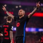 فوز برشلونة على بنفيكا في دوري أبطال أوروبا