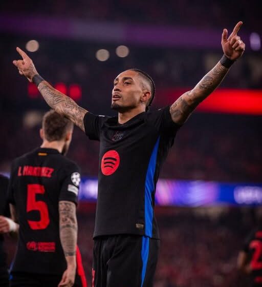 فوز برشلونة على بنفيكا في دوري أبطال أوروبا