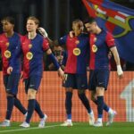 فوز كبير لبرشلونة في دوري أبطال أوروبا