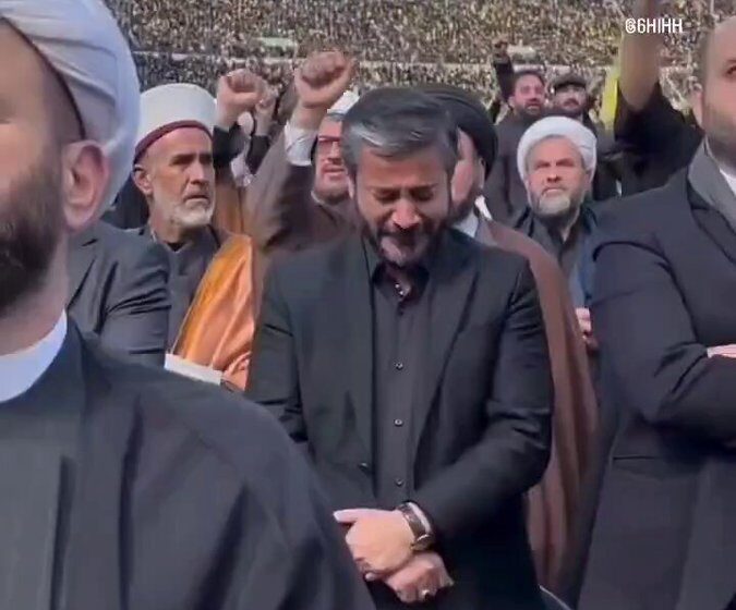 مظاهر حزن واسعة وتشييع حاشد لحسن نصر الله