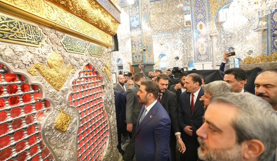 زيارة رئيس الوزراء علي الزيدي إلى سوريا وتبرعاته