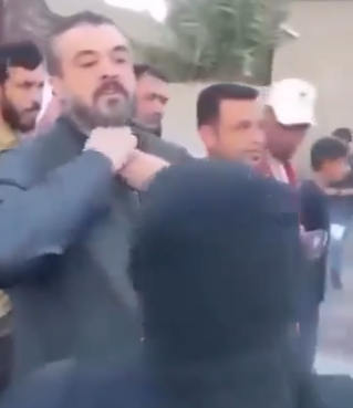 Outrage Over Yazan Mashaan al-Jubouri's Treatment of an Elderly Woman