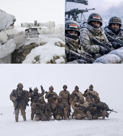 Iraqi Soldiers Praised for Braving Harsh Border Conditions