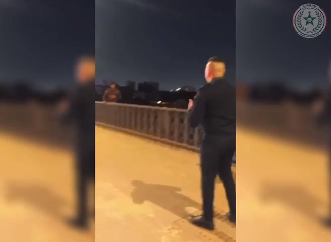 Police Rescue Man from Suicide Attempt on Al-Sinak Bridge