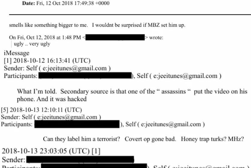 “Epstein Files” Allege UAE Role in Khashoggi Affair