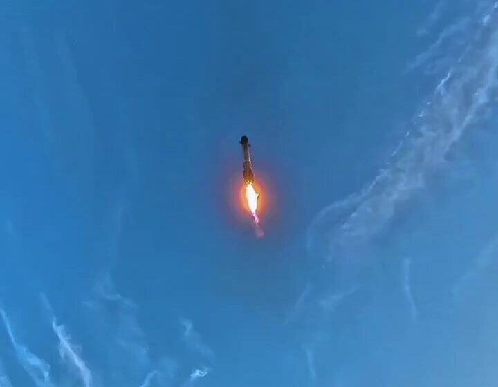 Elon Musk Celebrates SpaceX Rocket Landing Milestone