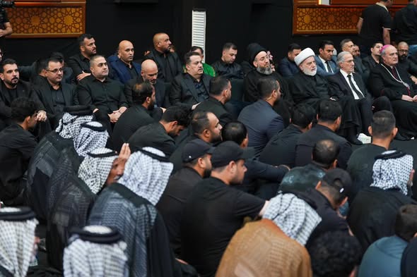 PM Al-Sudani Attends Ammar Al-Hakim’s Muharram Council