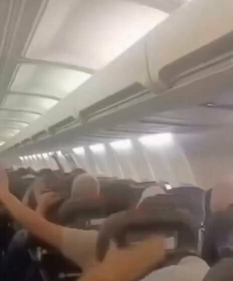 Panic on Iranian Flight with Iraqi Passengers