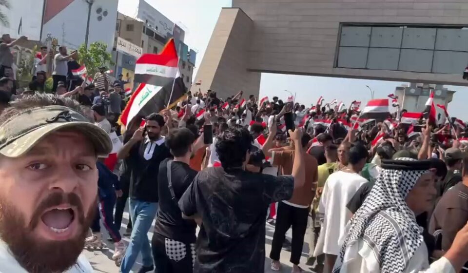 Tishreen Anniversary Marked by Strong Anti-Iran Protests